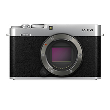 X-E4 Mirrorless Digital Camera Body (Silver) Image 0