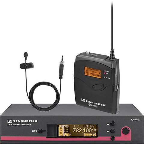 ew 112 G3 Wireless Mic System w/ ME2 Lavalier Mic - B 626-668 MHz (Open Box) Image 0