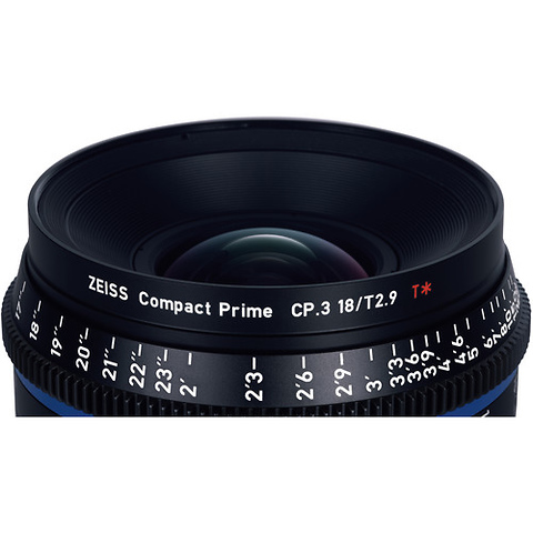 CP.3 15mm T2.9 Compact Prime Lens (Canon EF Mount, Feet) Image 2