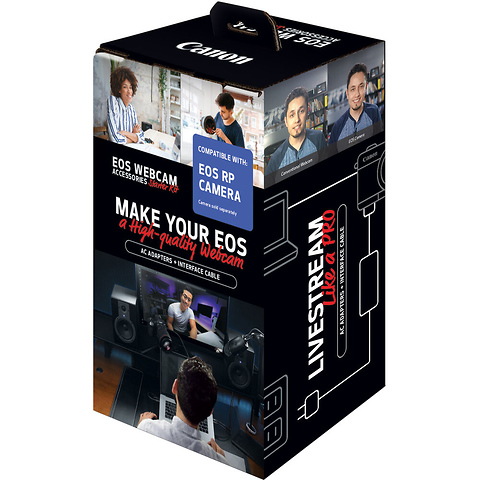 EOS Webcam Accessories Starter Kit for EOS RP Mirrorless Digital Camera Image 1