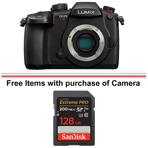 Lumix DC-GH5 II Mirrorless Micro Four Thirds Digital Camera Body Image 0