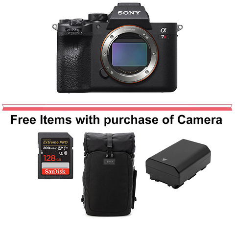 Alpha a7R IV Mirrorless Digital Camera Body w/Sony NPF-Z100 Battery & Promaster Dual Charger Image 9