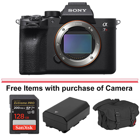 Alpha a7R IV Mirrorless Digital Camera Body w/Sony NPF-Z100 Battery & Promaster Dual Charger Image 9