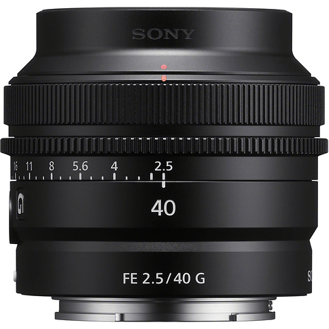FE 40mm f/2.5 G Lens Image 3