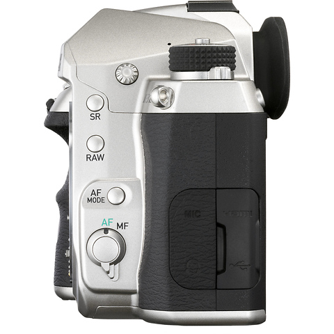 K-3 Mark III Digital SLR Camera Body (Silver) Image 4