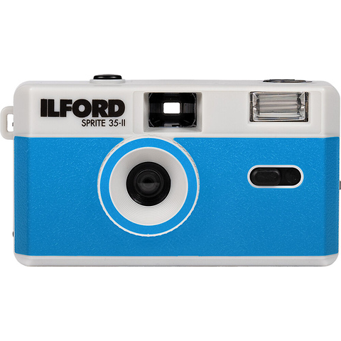 Sprite 35-II Film Camera (Silver & Blue) Image 0