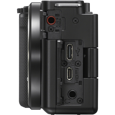 Alpha ZV-E10 Mirrorless Digital Camera Body (Black) with Sony E 11mm f/1.8 Lens Image 3