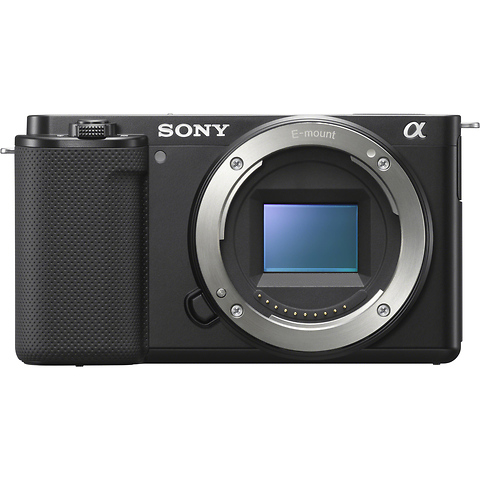 Alpha ZV-E10 Mirrorless Digital Camera Body (Black) with Sony E 11mm f/1.8 Lens Image 1