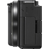 Alpha ZV-E10 Mirrorless Digital Camera Body (Black) with Sony Vlogger Microphone (ECM-G1) Thumbnail 2