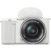 Alpha ZV-E10 Mirrorless Digital Camera with 16-50mm Lens (White) Thumbnail 1