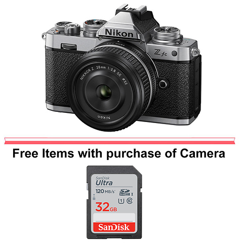 Z fc Mirrorless Digital Camera with 28mm Lens Image 0