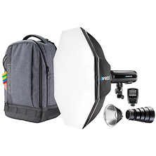 FJ200 Strobe 1-Light Backpack Kit with FJ-X2m Wireless Trigger and Rapid Box Switch Octa-S Image 0