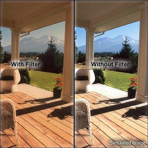 Warm Black Pro-Mist 1/8 Filter - 4 x 5.65