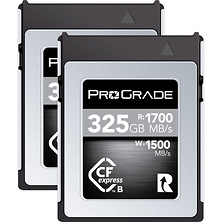 325GB CFexpress 2.0 Type B Cobalt Memory Card (2-Pack) Image 0