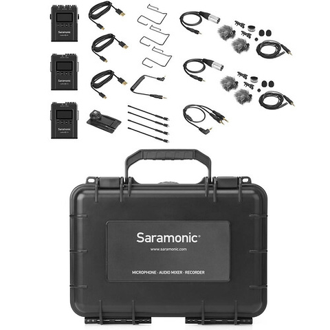 UWMIC9S KIT2 2-Person Camera-Mount Wireless Omni Lavalier Microphone System (514 to 596 MHz) Image 6