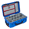 iSeries 2011-7 Case with Photo Dividers and Lid Organizer (Blue)