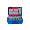 iSeries 2011-7 Case with Photo Dividers and Lid Organizer (Blue) Thumbnail 2