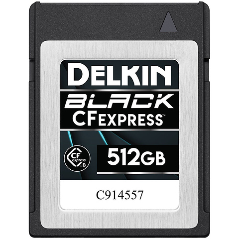 512GB BLACK CFexpress Type B Memory Card Image 0
