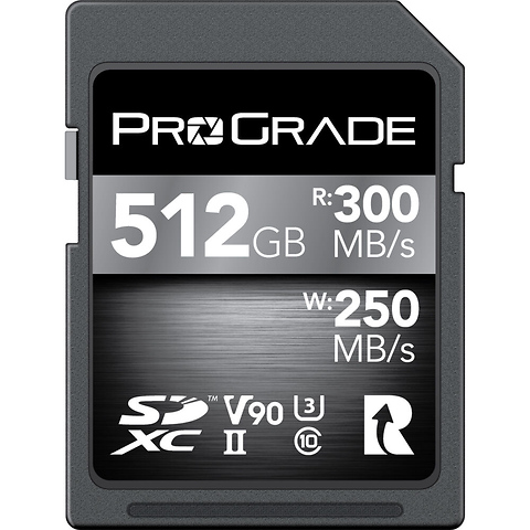 512GB UHS-II SDXC Memory Card Image 0