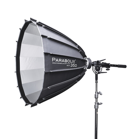 35D Deep Reflector with Focus Mount Pro and Cage Mount Strobe Adapter for Profoto Image 0
