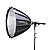 35D Deep Reflector with Focus Mount Pro and Cage Mount Strobe Adapter for Bowens