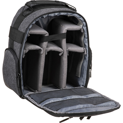 USA GEAR U-Series UBK DSLR Camera Backpack (Black) Image 4