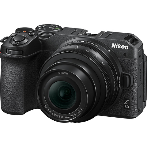 Z 30 Mirrorless Digital Camera with 16-50mm Lens & Nikon Creators Accessory Kit Image 2