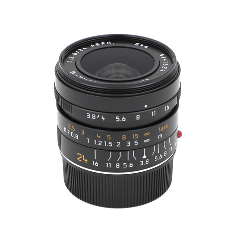 24mm f/3.8 Elmar-M Aspherical Manual Focus Lens - Black - Pre-Owned Image 2