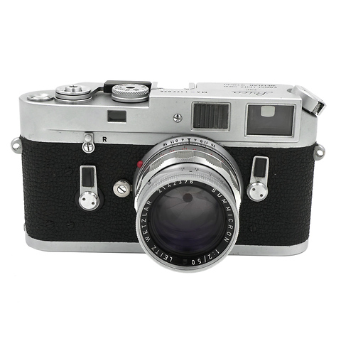 M4 Film Body with Summicron 50mm f/2.0 Lens Silver (1967) - Pre-Owned Image 2