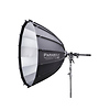 45 in. Deep Parabolic Reflector with Focus Mount Pro and Cage Mount Strobe Adapter for Bowens Thumbnail 0