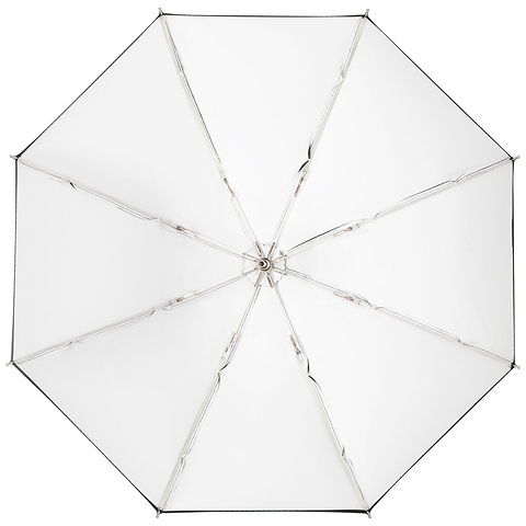 24 in. Deep White Bounce Umbrella Image 1