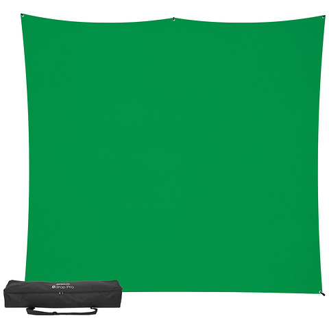 8 x 8 ft. Chroma-Key Green Screen Kit Image 0