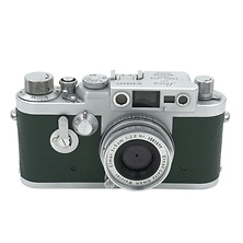 IIIg Film Camera Body Green w/Elmar 50mm f/2.8 Lens Kit - Pre-Owned Image 0
