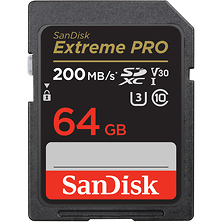 64GB Extreme PRO UHS-I SDXC Memory Card Image 0