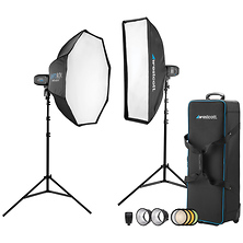FJ400 Strobe 2-Light Location Kit with FJ-X3s Wireless Trigger for Sony Cameras Image 0