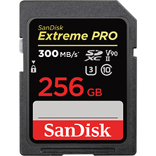 256GB Extreme PRO UHS-II SDXC Memory Card Image 0