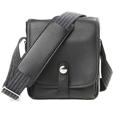 George Leather Camera Bag (Black) Image 0
