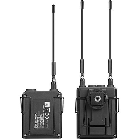 UWMIC9S Mini KIT1 Compact Camera-Mount Wireless Omni Lavalier Microphone System (514 to 596 MHz) Image 1