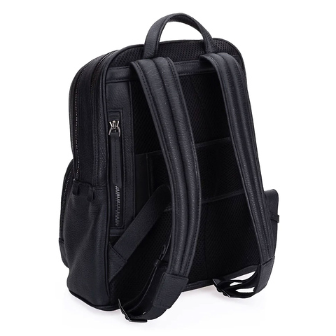 Q Backpack (Black with Red Lining & Insert) Image 1