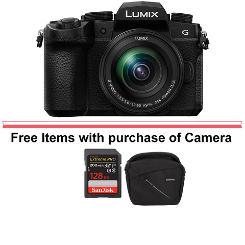 Lumix G95 Hybrid Mirrorless Camera with 12-60mm Lens Image 0