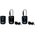 Blink 500 ProX B2 2-Person Digital Camera-Mount Wireless Omni Lavalier Microphone System (Black, 2.4 GHz)