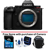 Lumix DC-S5 II Mirrorless Digital Camera Body (Black) Thumbnail 0