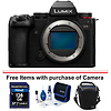Lumix DC-S5 II Mirrorless Digital Camera Body (Black) with Lumix S 50mm f/1.8 Lens and Lumix S 85mm f/1.8 Lens Thumbnail 9