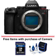 Lumix DC-S5 II Mirrorless Digital Camera Body (Black) Image 0