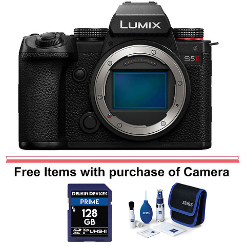 Lumix DC-S5 II Mirrorless Digital Camera Body (Black) Image 0