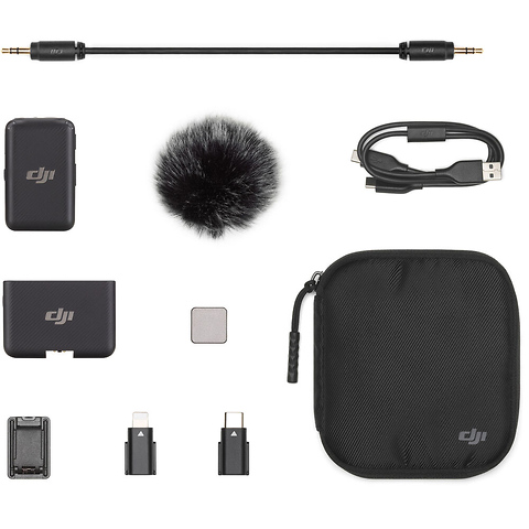 Mic Compact Digital Wireless Microphone System/Recorder for Camera & Smartphone (2.4 GHz) Image 6