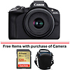 EOS R50 Mirrorless Digital Camera with 18-45mm Lens (Black) Thumbnail 0