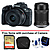 EOS R50 Mirrorless Digital Camera with 18-45mm and 55-210mm Lens (Black)