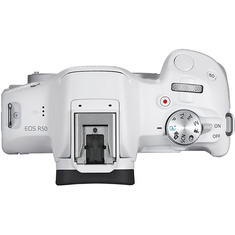 EOS R50 Mirrorless Digital Camera Body (White) Image 2
