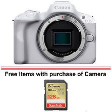 EOS R50 Mirrorless Digital Camera Body (White) Image 0